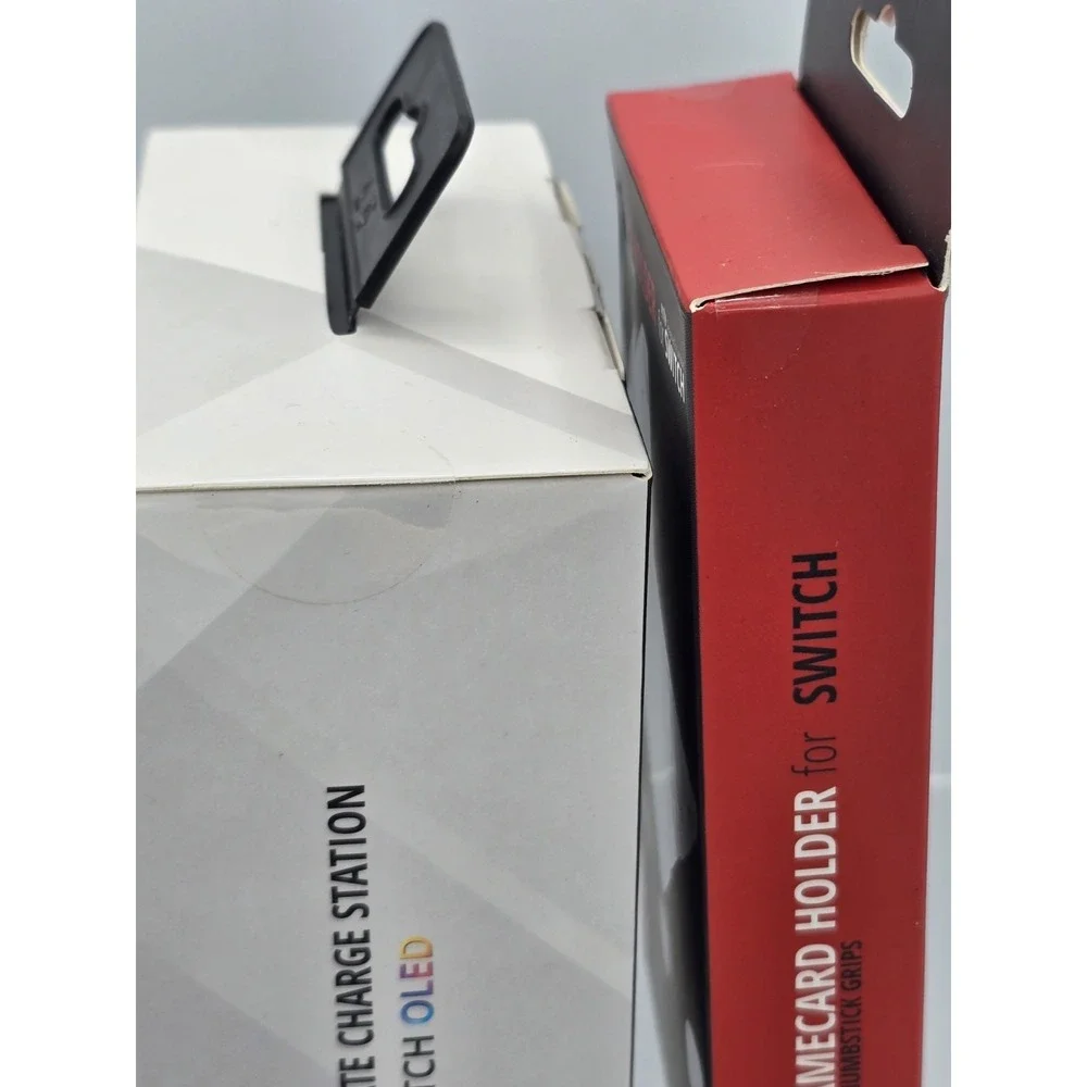 Orzly Ultimate Charging Station For Switch Oled & GAMECARD holder‎ Bundle New